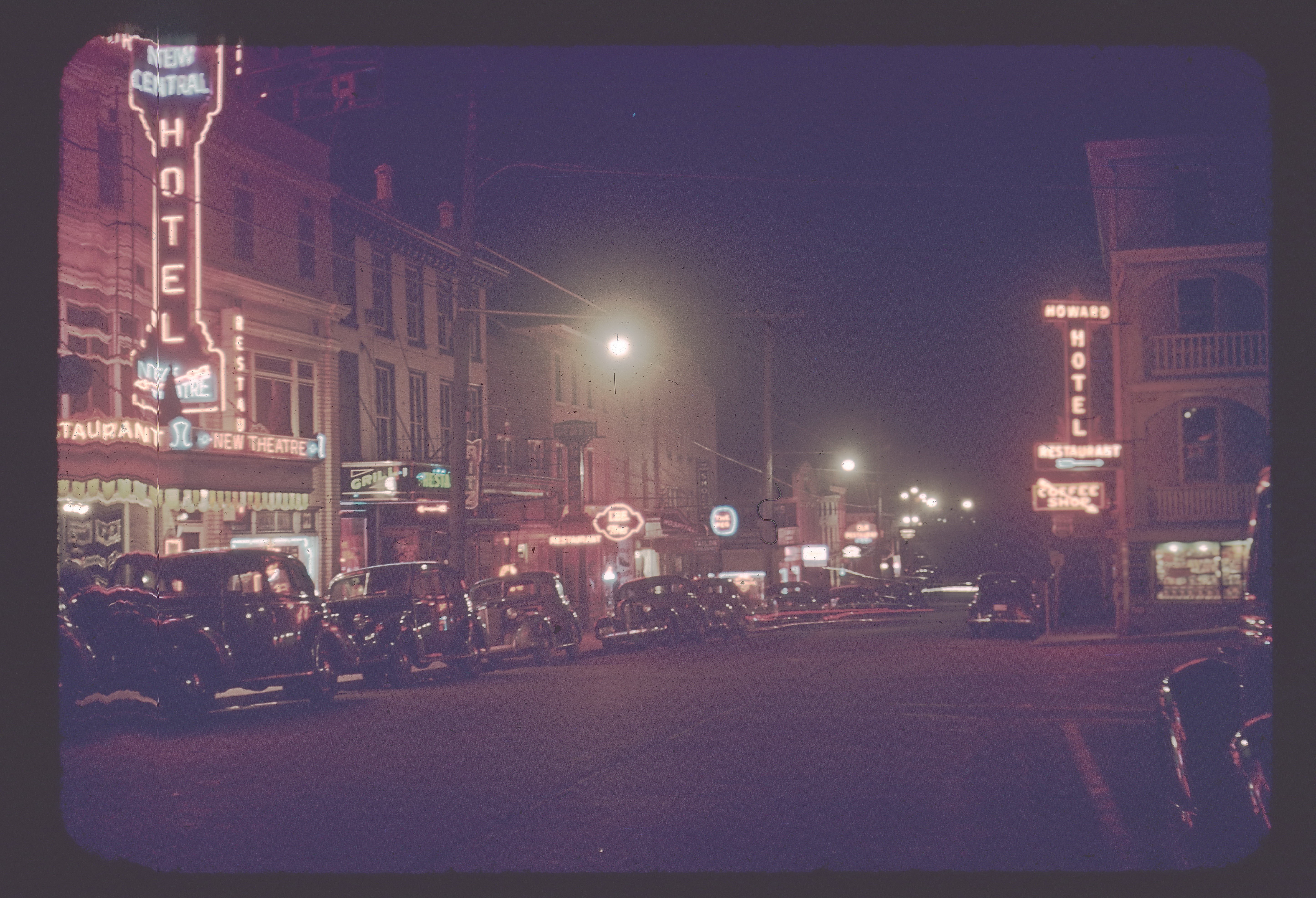 Main Street in Elkton before the 1947 fire.
