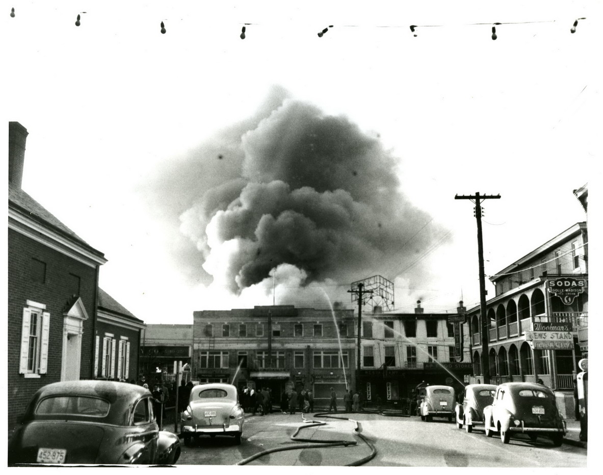Elkton main street fire
