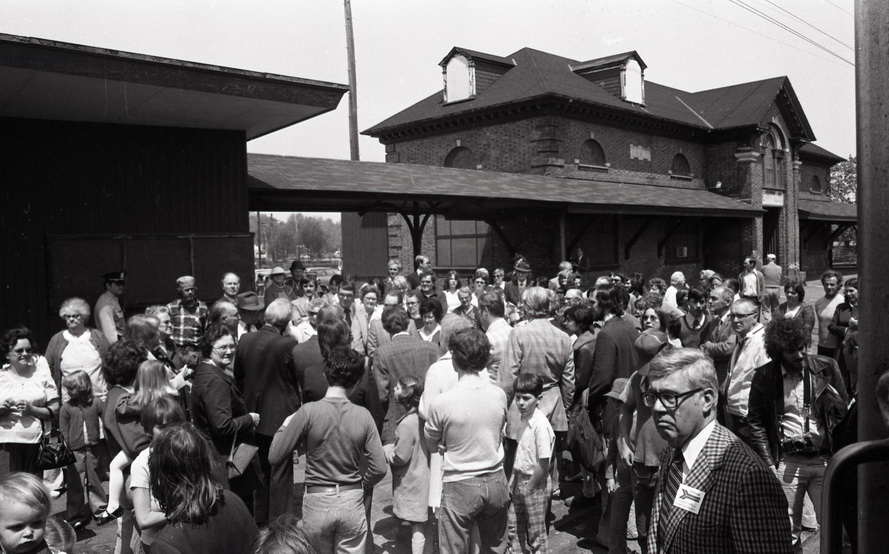 The Chesapeake at the Perryville Railroad Station.