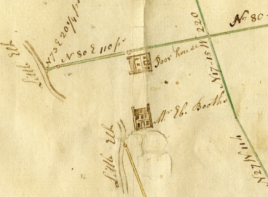 Cecil County Poor House. map