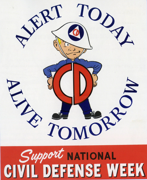 Cecil county civil defense poster