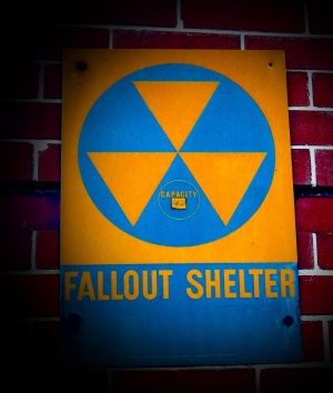 fallout shelter sign