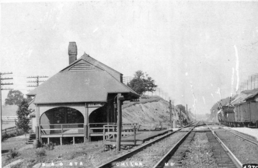 Childs Station, B & O Railroad