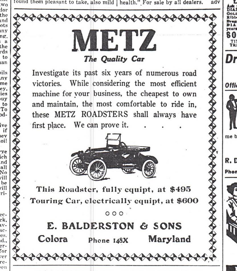 Metz Automobile Colora
