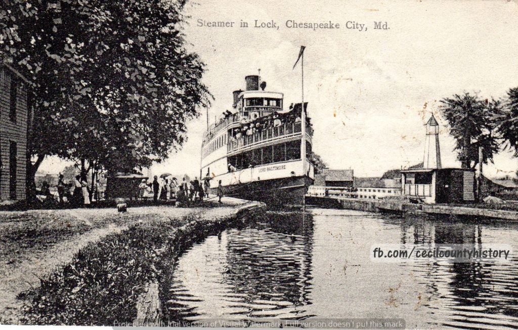 C & D Canal at Chesapeake City
