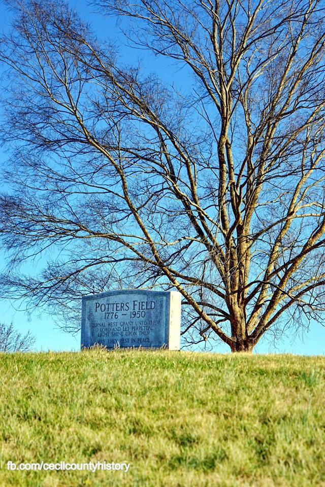 The Potter's Field at the Cecil County Almshouse