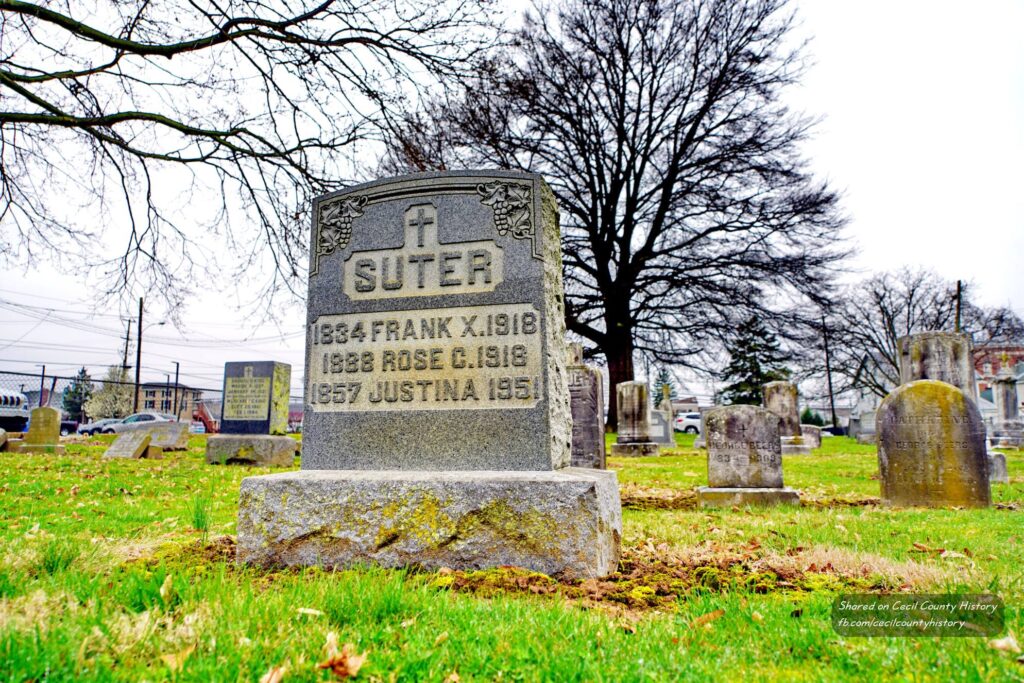 Nurse Rose Suter, a victim of the Spanish Flu