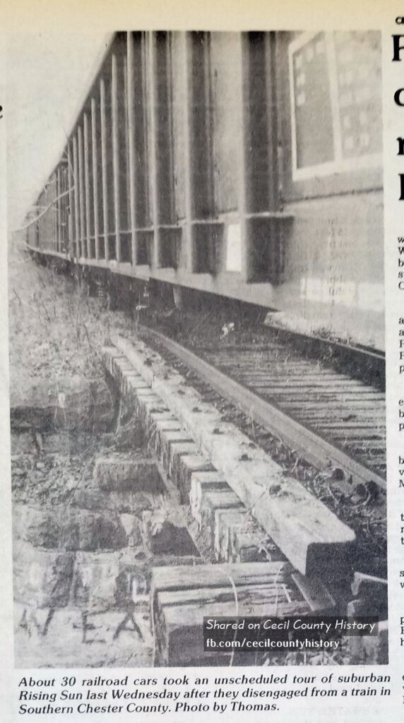 last train to Rising Sun