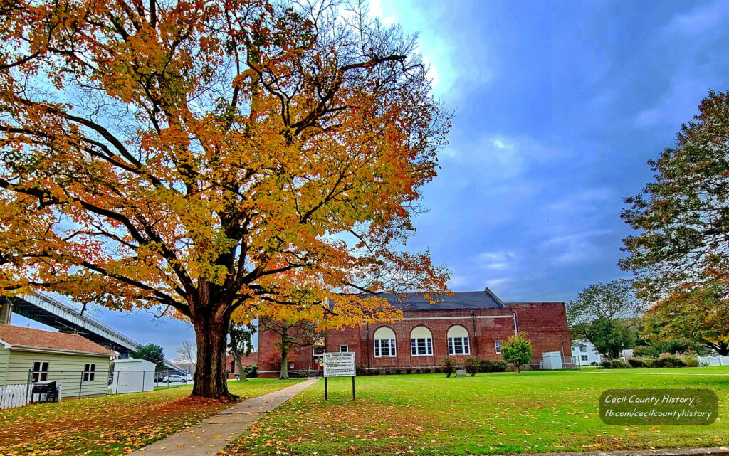 Chesapeake City Elementary School in the autumn of 2020