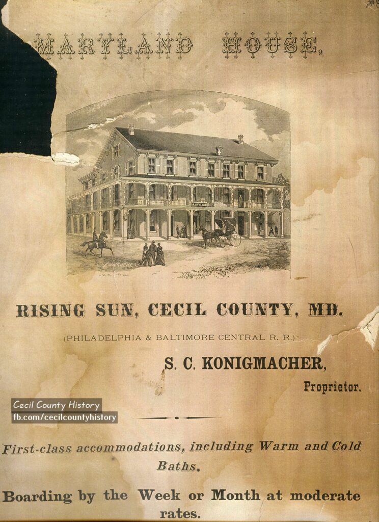 The Maryland House in Rising Sun