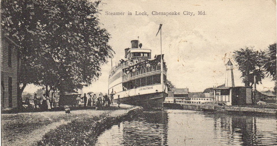 lighthouse in Chesapeake city