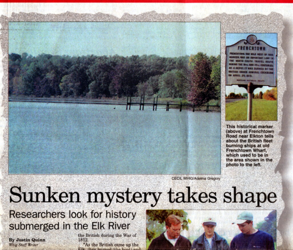 submered history elk river
