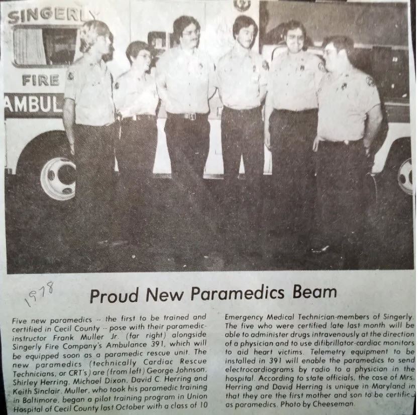 cecil county ems paramedics